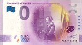 0 Euro biljet 2021 - Johannes Vermeer Brieflezend Meisje bij het Venster