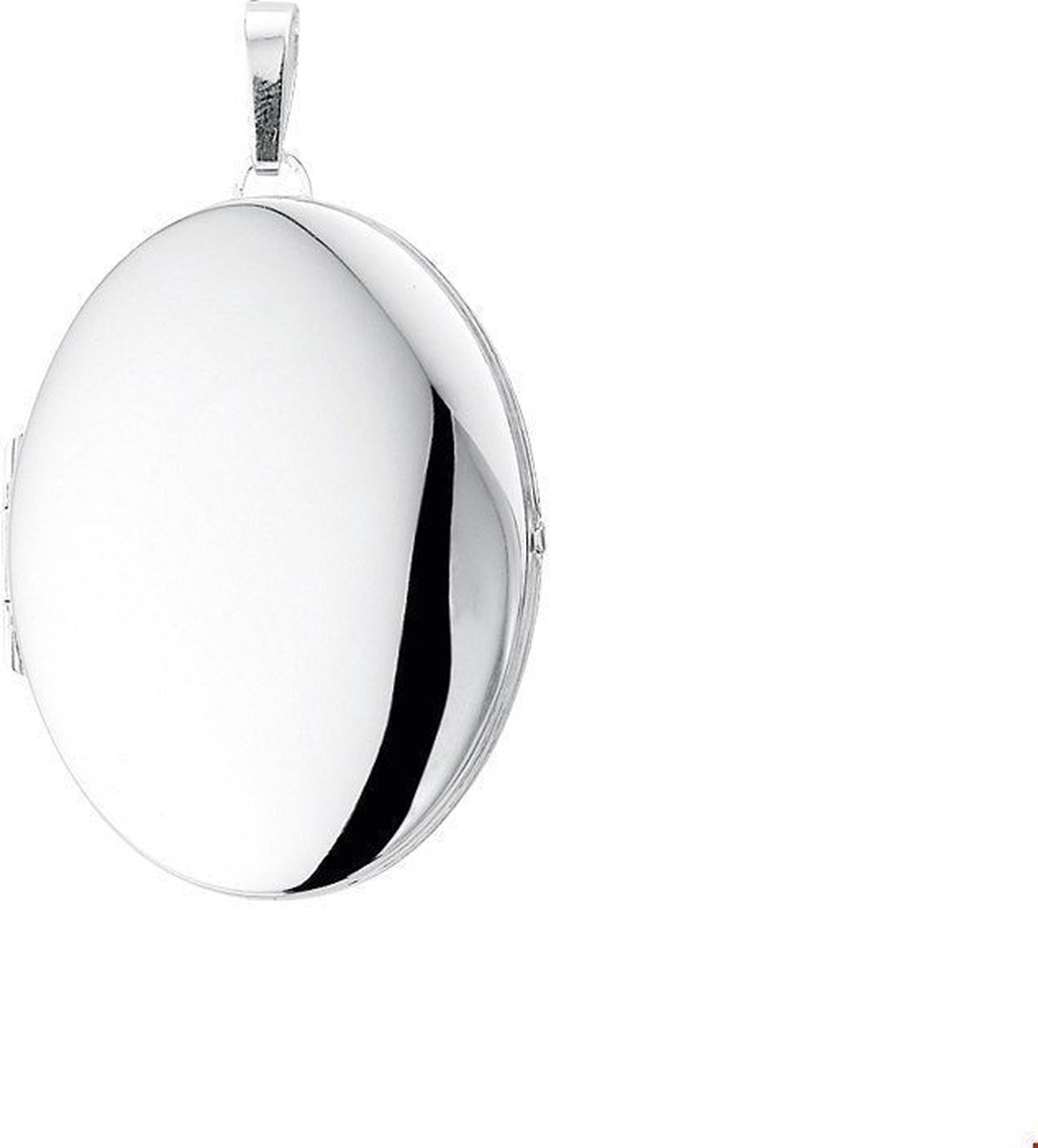 Medaillon Zilver Wit