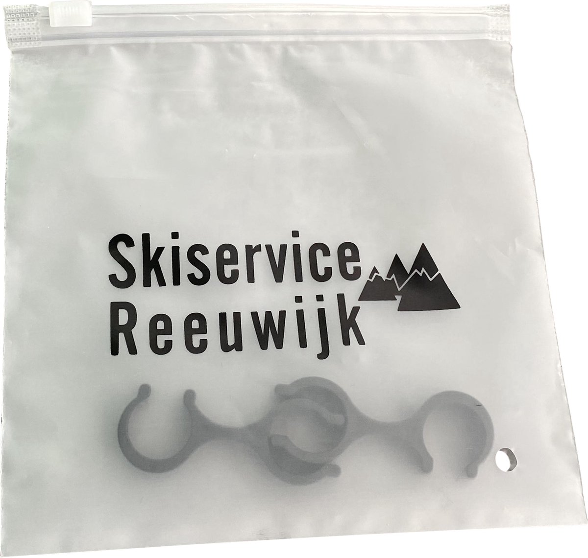 QLS Schoenhouder Voor Aan De Muur - Skihouder Voor 2 Paar, 64 Cm Met Nordic Walking Stokken | Haaklijst Met Rubberen Coating Voor Ruimtebesparende Opslag
