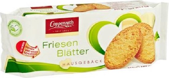 Coppenrath Friesenblätter Knapperige kokoskoekjes (11%) 200 g pak | bol.com