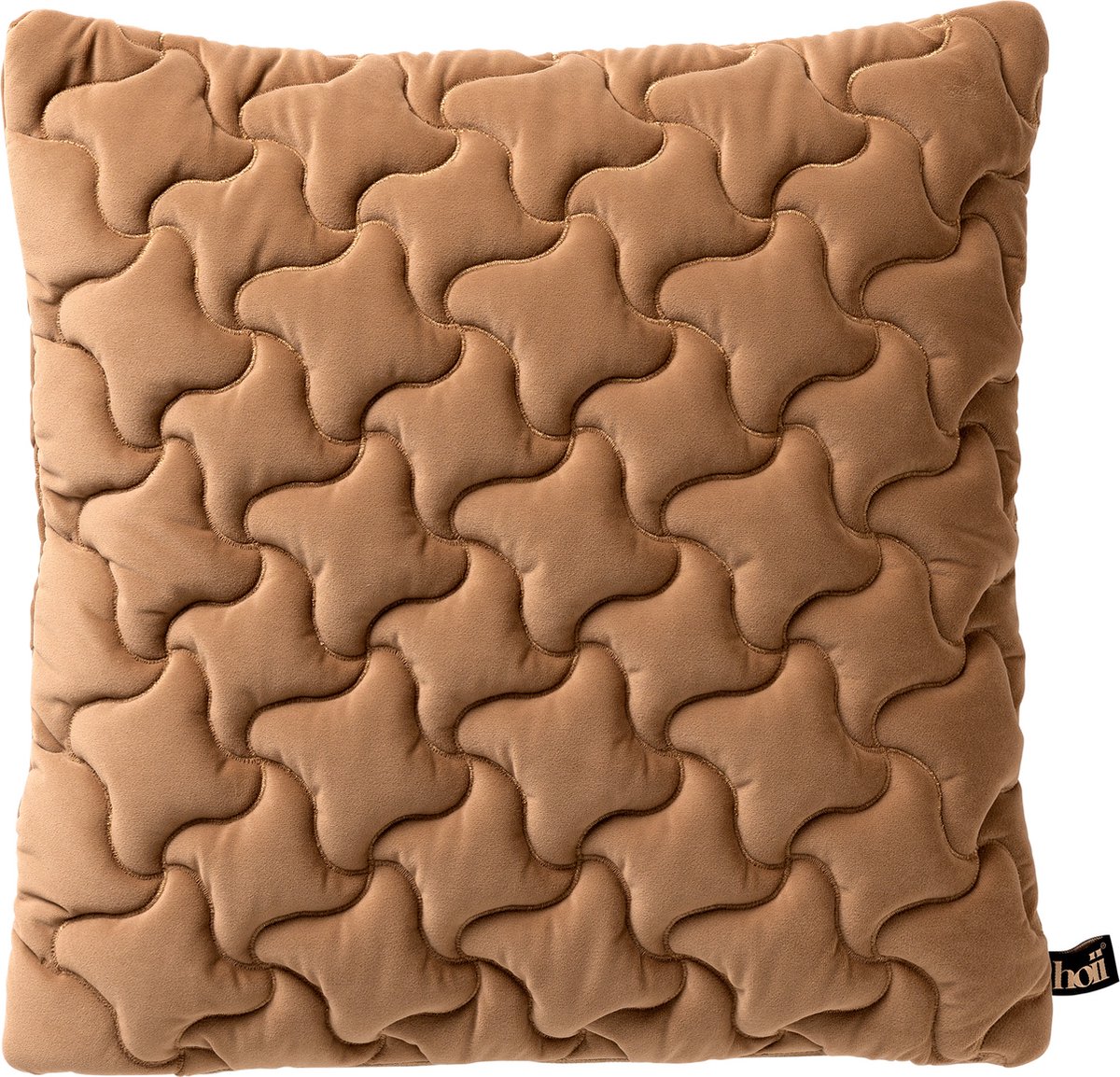 Hoii AMELIE | sierkussen 45x45 cm | Tobacco Brown | bruin | Hoii | met duurzame kussenvulling
