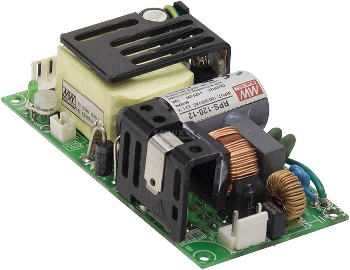 Mean Well RPS-120-12 Schakelnetvoedingsmodule 12 V/DC 10 A 120 W, 80 W