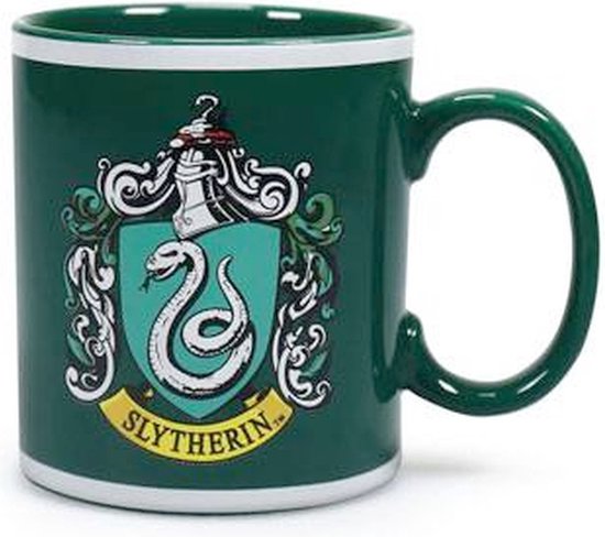 Half Moon Bay Harry Potter Mok/beker 3D Slytherin Crest Groen