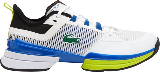 Lacoste Tennisschoen Padelschoen AG-LT 21 222 SMA Heren Wit Blauw Lacoste  Tennisschoen | bol.com