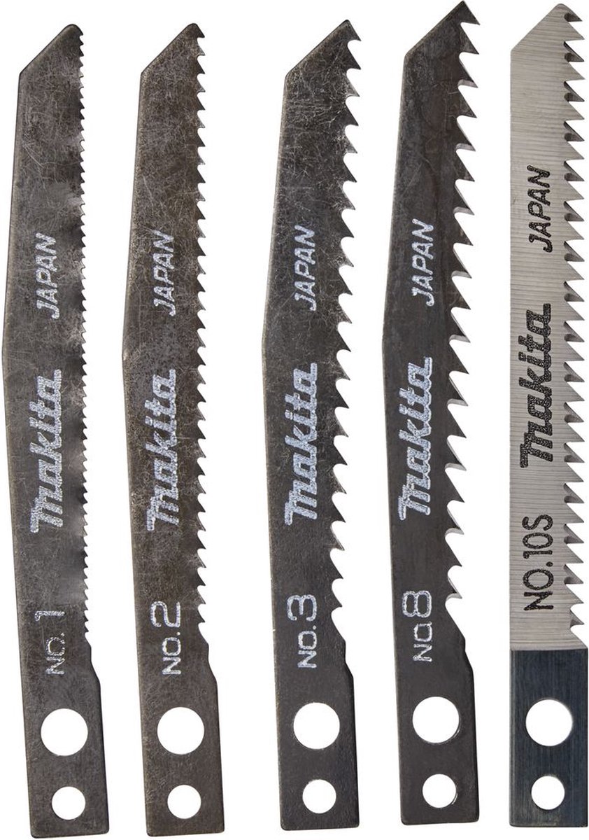 Makita 5-delig Decoupeerzaagbladset - Accessoires - A-86882