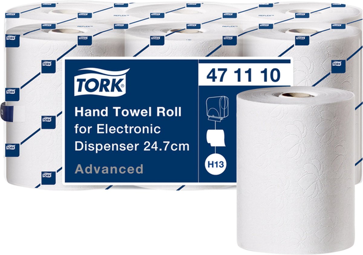 Tork 471110 Handdoekrol H13 2-laags Wit