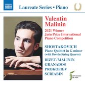 Valentin Malinin & Bretón String Quartet - Piano Laureate Recital (CD)