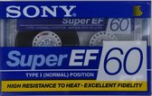 Sony Super EF Cassettebandje High resistance to heat