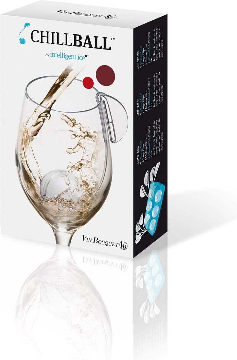 Chillball for wine and alcool -ijsbal- boule glacon