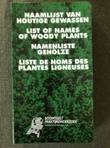 Naamlijst van houtige gewassen