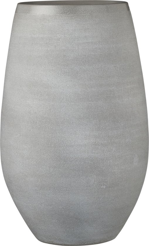 Vase Douro Mica Decorations gris clair dimensions en cm: 40 x 26