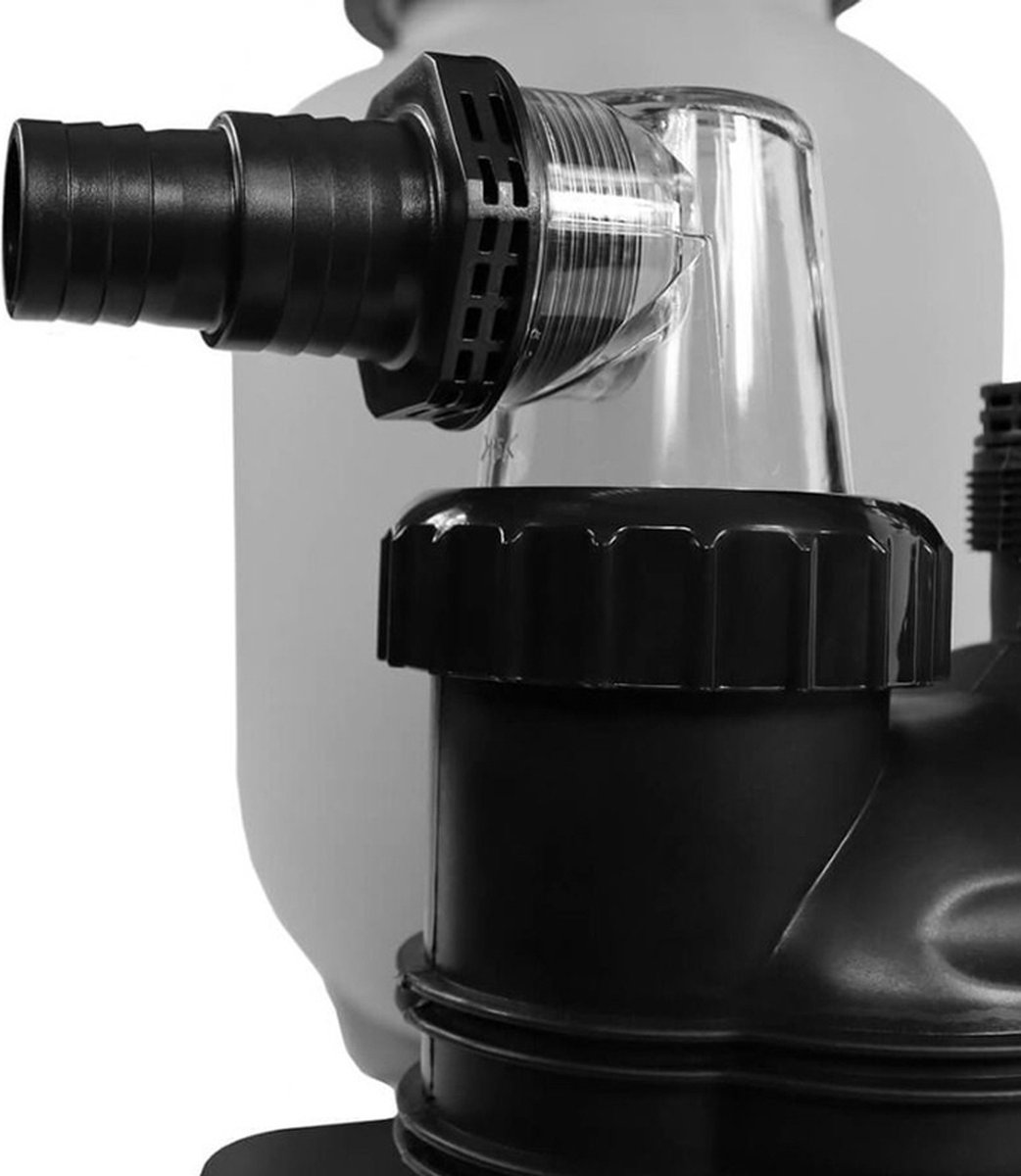 Comfortpool PRIME 10 zandfilterpomp | 8200 m3/u | Krachige zandfilterpomp | Optimale waterfiltratie | Groot filtertankvolume | Zelfaanzuigende pomp, met voorfilter | Geschikt voor filterbollen, filterglas of zand – foto 3