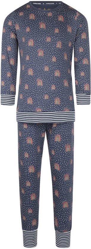 Charlie Choe pyjama meisjes - blauw - U45011-41 - maat 146/152