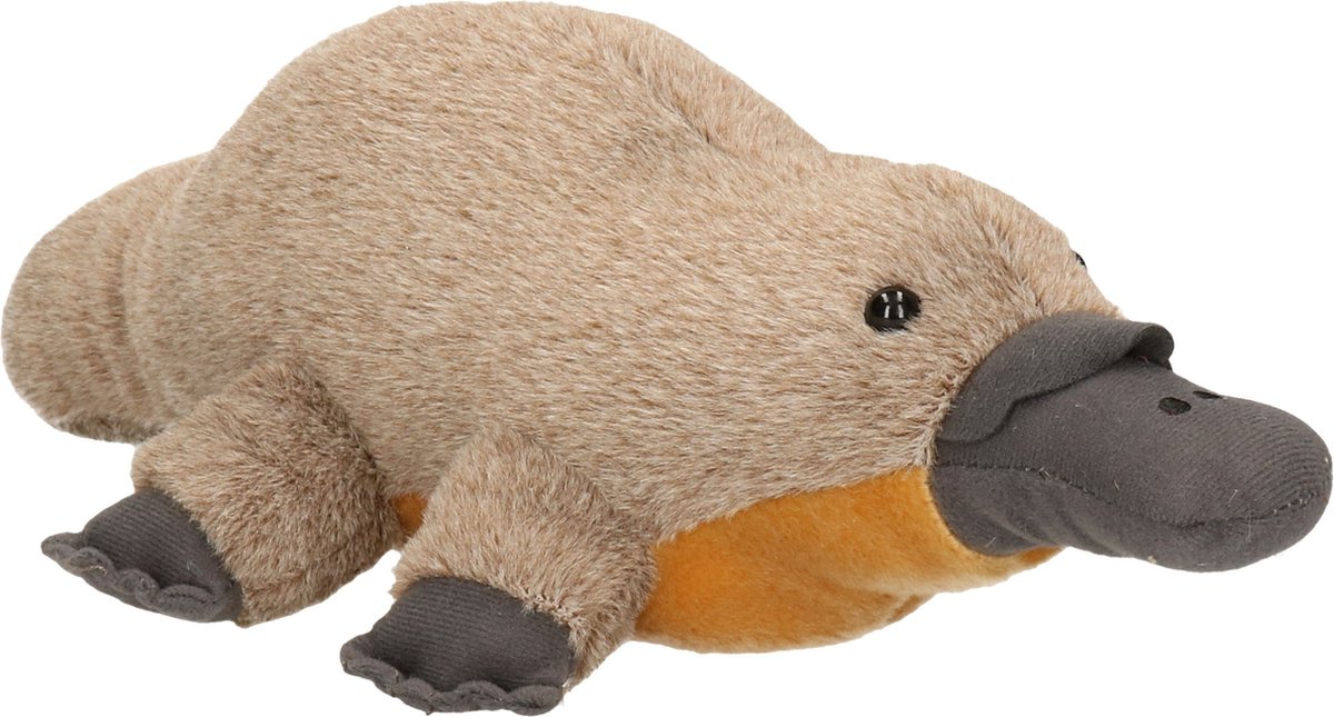 Wild Planet Vogelbekdier knuffel - knuffeldier - 41 cm - Australisch knuffelmaatje - pluche
