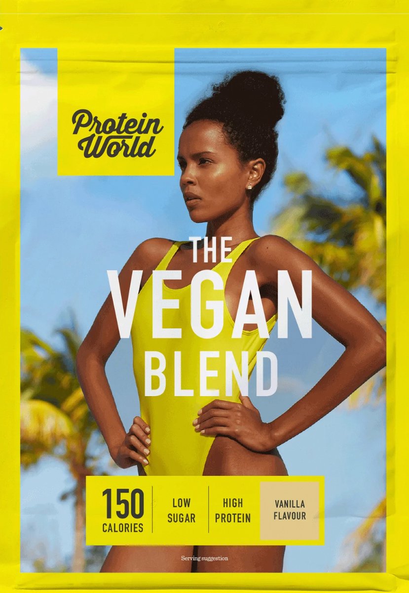 Protein World - Vegan Protein Blend - Vanilla Ice Cream