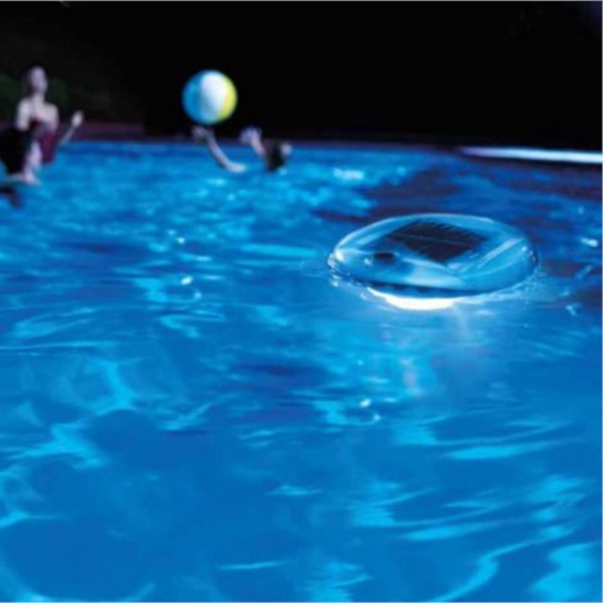 Lumière sous-marine colorée piscine de lumière flottante solaire LED rvb