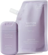 HAAN Handzeep Soothing Lavender 30ml & Refill Pack 100ml - Handspray - Navulling - Navulzak - Set van 2