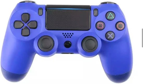 PS4 Controller - wit/blauw/goud - draadloos - bluetooth - pc/windows |  bol.com