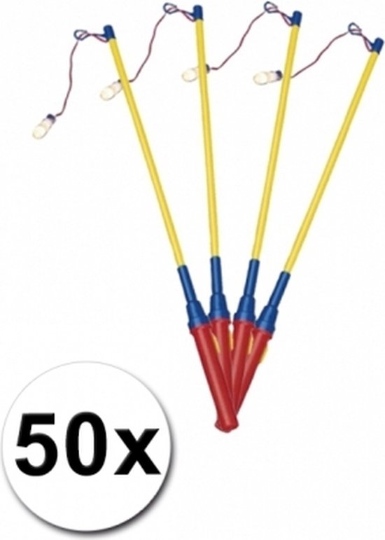 Boland Bâton De Lanterne électrique 39 Cm Jaune/rouge/bleu - Article Et