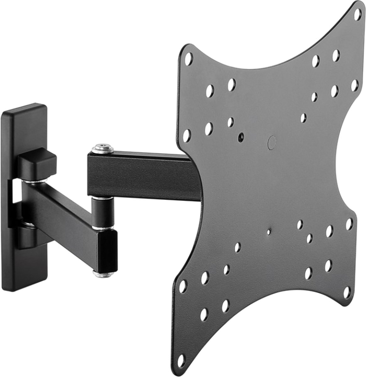 Goobay Basic series Full Motion S muurbeugel voor schermen tot 42 inch / 3 draaipunten