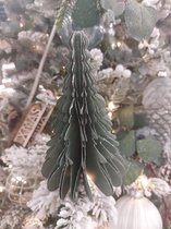 Kerstboomdecoratie - Kerstboom - Groen - Set van 2 stuks - Uitvouwbare Kerstboom Decoratie