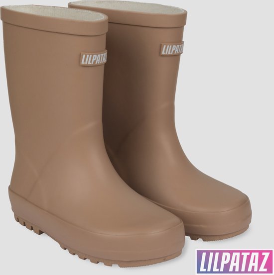 LilPataz Rainboot - Bottes en caoutchouc pour enfants - Garçons Filles -  Beige Sable -... | bol.com