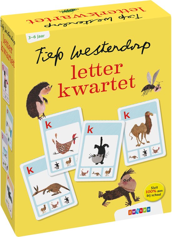 Afbeelding van het spel Fiep Westendorp - Fiep Westendorp letterkwartet