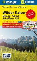 Mayr Wanderkarte Wilder Kaiser - Ellmau - Going - Scheffau - Söll XL 1:25.000