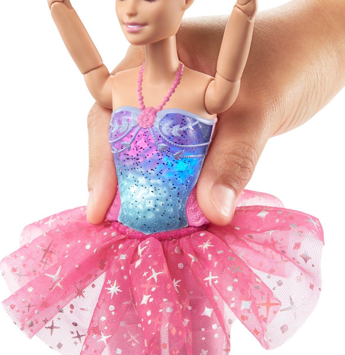 Barbie Dreamtopia - Barbiepop - Blonde ballerina met twinkelende lichten — afbeelding 3