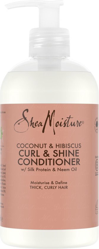 Shea Moisture Coconut & Hibiscus - Conditioner Curl & Shine - 384 ml