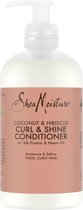 Shea Moisture Noix de coco et hibiscus - Après-shampooing boucles et Shine- 384 ml