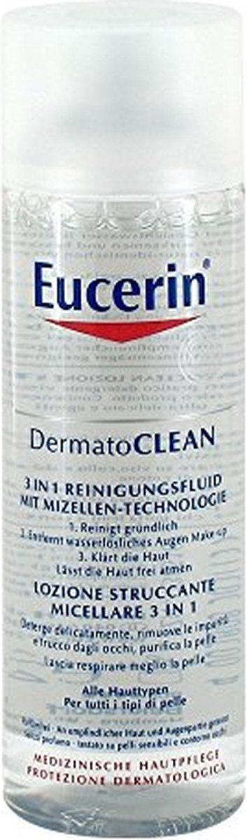 Eucerin - DermatoCLEAN Cleaning micellar water 3 in 1 - 200ml
