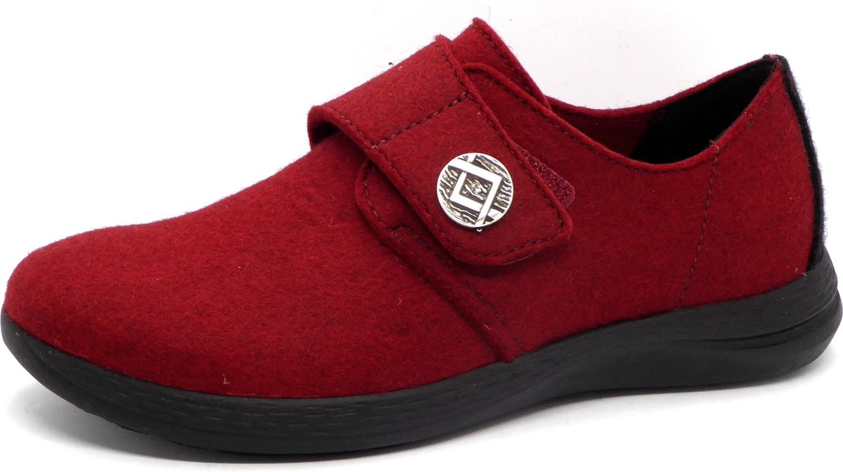 Fidelio Dames Pantoffel 526412 06 Kersenrood Wijdte H Maat 5 bol