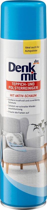 Denkmit Nettoyant pour tapis et tissus d'ameublement avec mousse active,  600 ml | bol