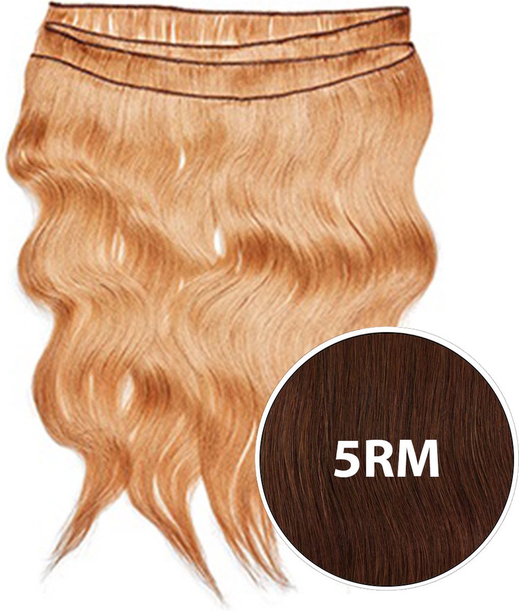 Balmain - Backstage Weft - Human Hair - 5RM Middle Red Mahonie - 55 cm