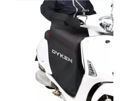 Dyken Beenkleed Scooter - Universeel Scooter Deken - Waterdicht & Winddicht - Geschikt voor Scootmobiel - Zwart