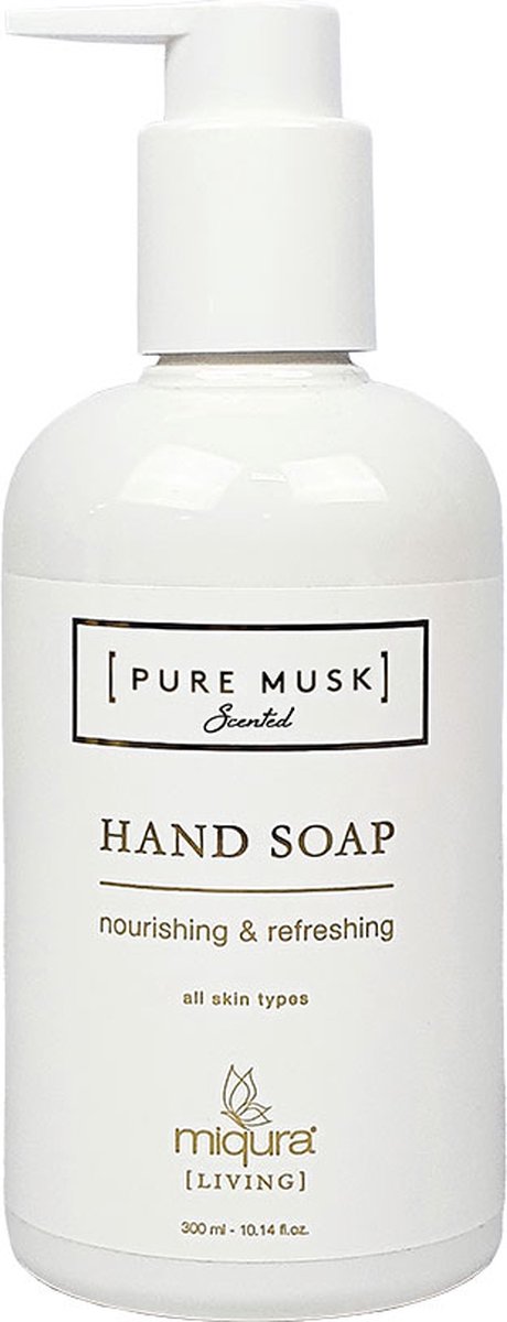 Miqura - Living Hand Soap - White Musk - 300ML