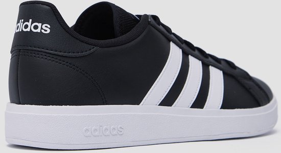 Adidas Grand Court Base 2.0 Sneakers Zwart/Wit Heren - Maat 43 | bol.com
