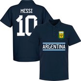Argentinië Messi 10 Team Polo - Navy - XL