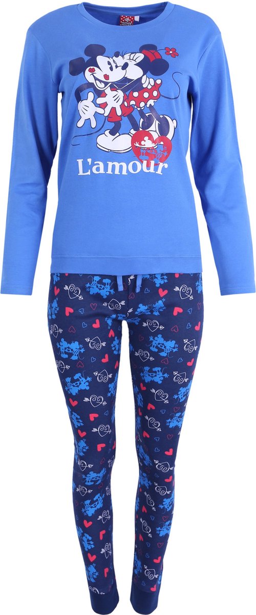 Minnie Mouse DISNEY - Blauwe pyjama / 128