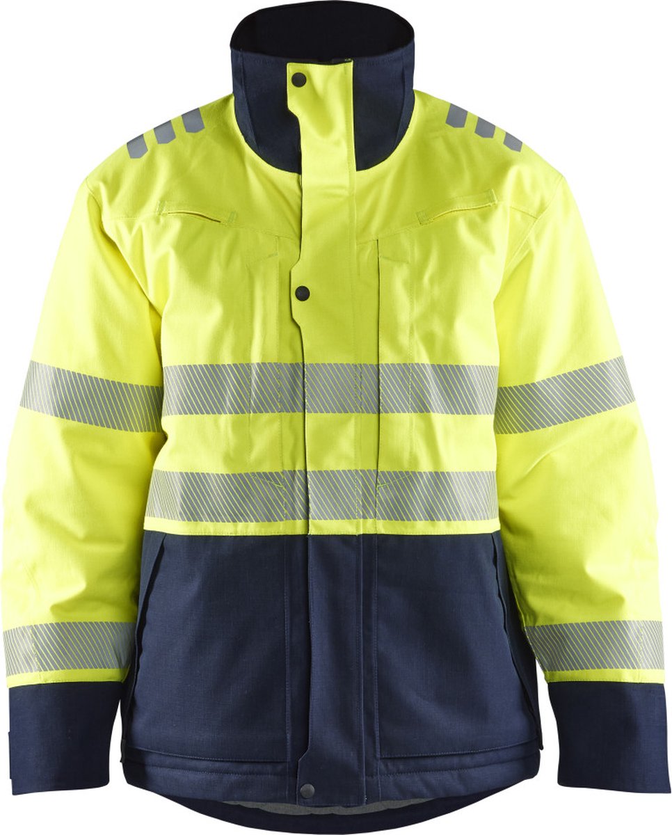 Blaklader 4517-1534 Multinorm Winterjas High Vis Marineblauw