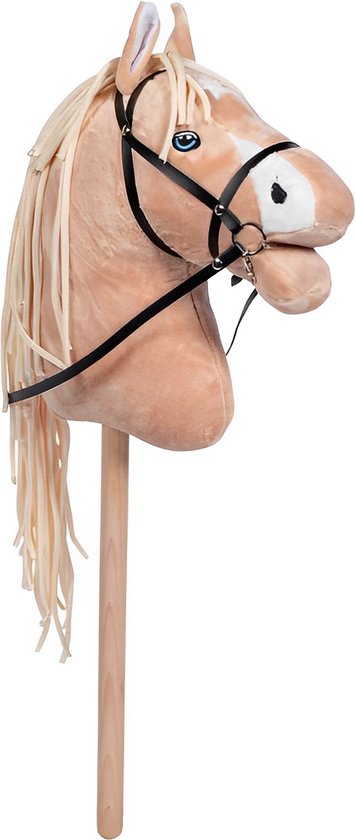 Hobby Horse Cremello - Afneembaar hoofdstel - Stokpaardje