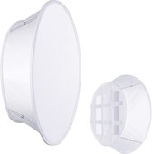 Neewer® - Neewer Opvouwbare witte Softbox-Diffusor - Geschikt voor Neewer 480/660/530 LED-lichtpanelen - 29,2 x 29,2 cm - Opening met Riembevestiging en Draagtas voor Fotostudio - Portretvideo-Opnamen