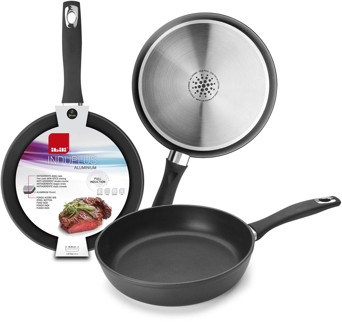 Ibili Induplus Koekenpan - Ø 16cm