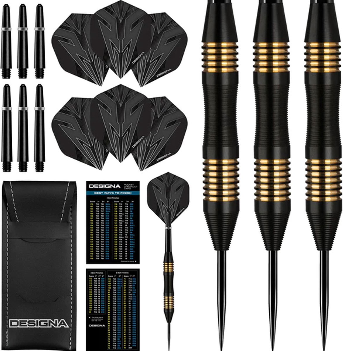 Designa Mako Micro Grip Black -23 gram