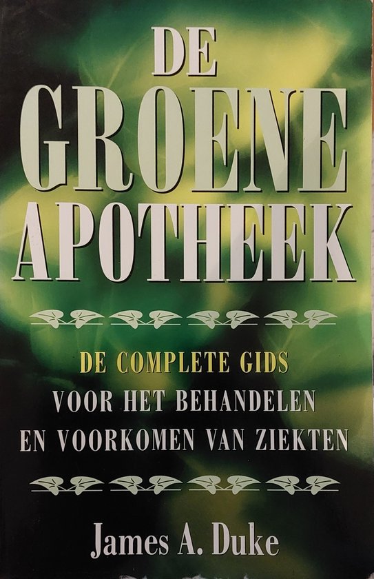 Cover van het boek 'De groene apotheek'