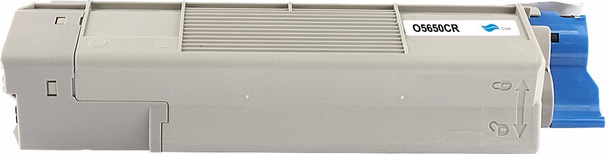 Oki 43872307 Toner Cartridge Cyaan 2000 Pagina's - Huismerk Compatible - 43872307 alternatief - Geschikt voor Oki C5650 C5750 Okidata C5650 C5750 - 43872307 compatible - Oki inktcartridge - Milieuvriendelijk Tonercartridge
