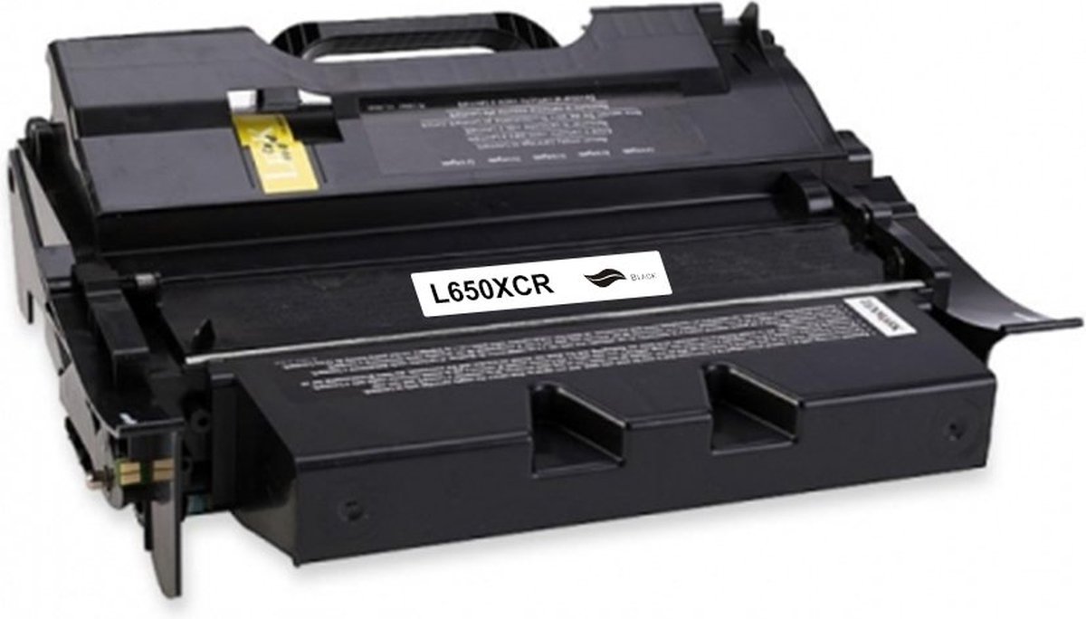 Lexmark T650H11E Toner Cartridge Zwart - 25000 Pagina's - Huismerk Compatible - Lexmark T650 T652 T654 T656 - T650H11E compatible T650H11E alternatief - Lexmark inktcartridge
