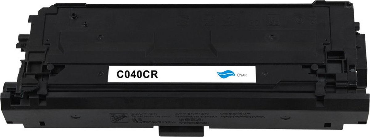 Canon 0458C001 - Toner Cyaan - 5400 pagina's - Huismerk Compatible - Geschikt voor Canon Color imageCLASS LBP712Cdn Canon i-Sensys LBP710CX Canon i-Sensys LBP712CX - 040C C040CR alternatief - Canon inktcartridge