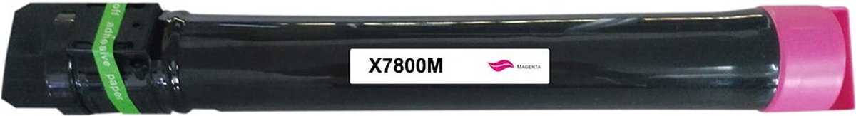 Xerox 106R01567 - Toner Magenta - 17200 pagina's - Huismerk Compatible - Geschikt voor Xerox Phaser 7800 - X7800M alternatief - Xerox toner
